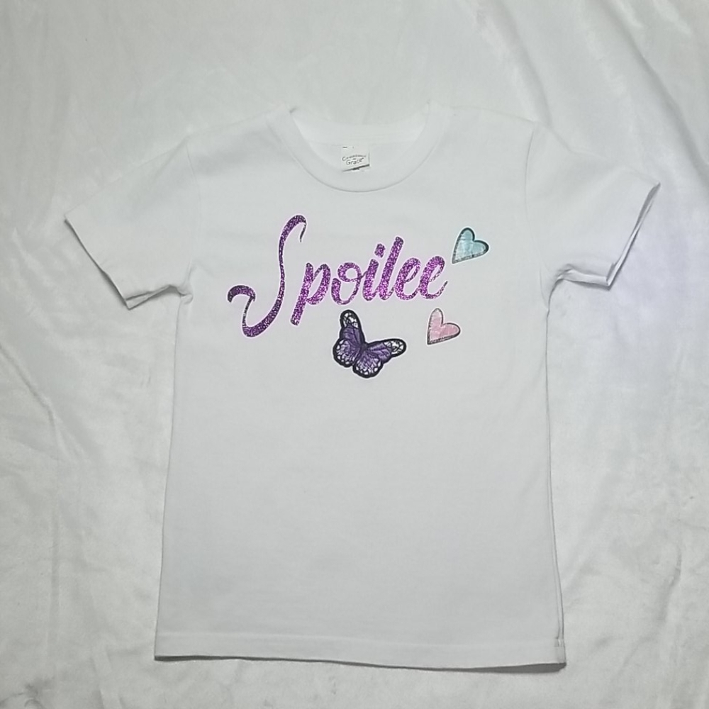 Toddler Girl White 4t Spoilee T Shirt
